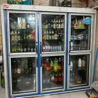 یخچال شش ردب استیل فروشگاهی