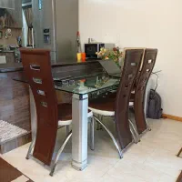 میز و صندلی شش نفره