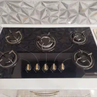 گاز شیشه‌ای پنج شعله مدل ایتالیایی