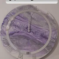 ساعت رزینی|ساعت دیواری و تزئینی|رامسر, |دیوار