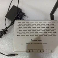 مودم adsl به همراه اداپتور