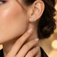 گوشواره میخی استیل