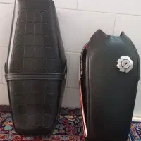 تعمیر و تودوزی روکش صندلی و باک موتورسیکت