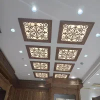 سقف کاذب معرق لیزری کارگاهی