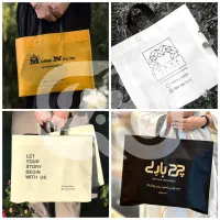 چاپ ساک دستی بگ پارچه ای نایلون تبلیغاتی نایلکس