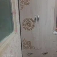 کمد قدی دو درب،دو کشو،کاملا تمیز و بدون خط و خش