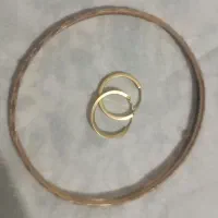 یک عدد النگو ویک جفت گوشواره سالم