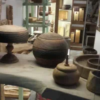 کارگاه ظروف چوبی