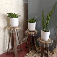 گلدون با پایه گل