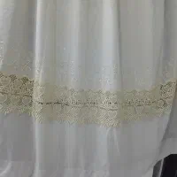 ۲ عدد پرده کتان