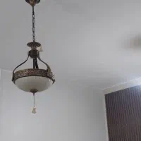 ۳ عدد لوستر سقفی تمیز ۳ تا لامپ میخورن