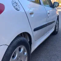 206 تیپ ۲ سفید|خودرو سواری و وانت|سهند, |دیوار