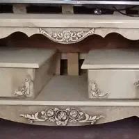 میز تلویزیون کلاسیک ۳تکه نو