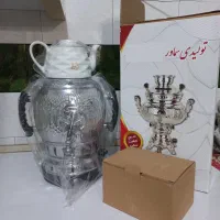 سماور گازی قلمکاری شده آکبند