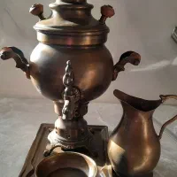 سماور برنجی آنتیک