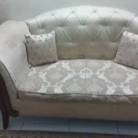 مبل هفت نفره عسلی اهدایی کاملا سالم
