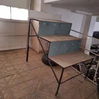 استند۳طبقه چرخدار