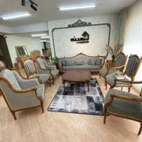 مبل ۳گل ماری کلاف کوچک دسته دار تهران راد|مبلمان خانگی و میز عسلی|تبریز, |دیوار