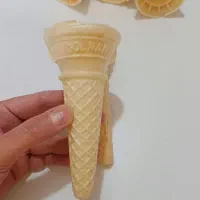 نان بستنی قیفی مشعلی
