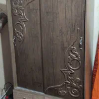 کمد چوبی دو در