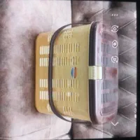 سبد مسافرتی سالم کرم قهوه ای