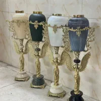 گلدان پایه فرشته جدیدبرنز برنزی