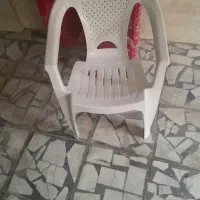 صندلی دسته دار پلاستیکی مدل النا