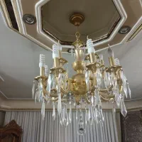 دوعدد لوستر 15شاخه نیک لوستر