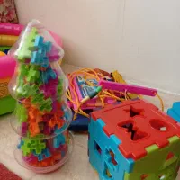 تاب کودک جورچین و پازل خانه سازی