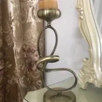 جاشمعی  جهیزیه شمعدان رومیزی برنجی