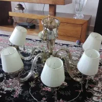 یک جفت لوستر ۶ شعله