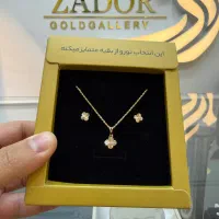 نیم ست ون کلیف ۰،۷۵۰ گرم . طلا ۱۸ عیار
