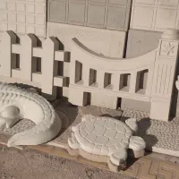 دورباغچه ، جدول، نرده پلیمری امارتی ، حصار ،کفپوش