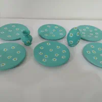 هفت سین سفالی هنر دست