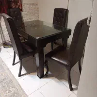 میز ناهارخوری 4 نفره در حد نو