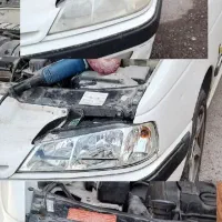 شفاف سازی چراغ واکس پولیش بدنه وشیشه جلو عقب