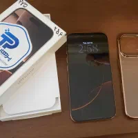 آیفون ۱۶ pro  تعداد شارژ ۱۰ باتری ۱۰۰ یعنی نو نو