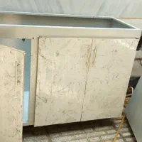 کاببنت فلزی زیر سینک و آبچکان