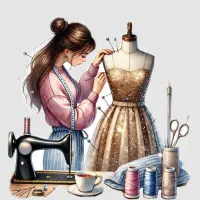 خیاطی دوخت انواع لباس زنانه و بچگانه وفرم مدارس