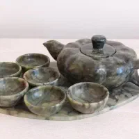 ست ساکی خوری سنگ یشم