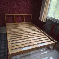 تخت دونفره چوبی ایکیا اصل