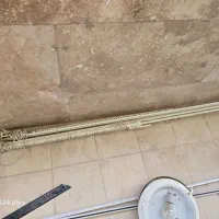 دو عدد چوب پرده سالم آمریکایی