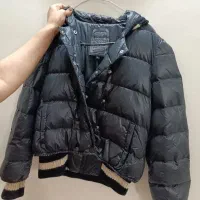 کاپشن کوتاه مشکی سایز ۳۸ الی ۴۰