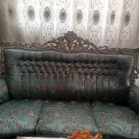 مبل ۹نفره همراه میزوعسلی بدون هیچ ایرادی