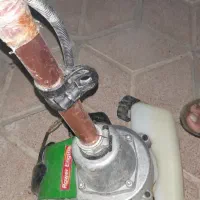 فروش یک دستگاه علف زن نو و رو دوشی