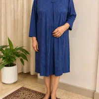 پیراهن سایزبزرگ نیمه مجلسی