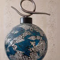لوستر فانتزی آینه ای