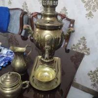 سماور زغالی مسی