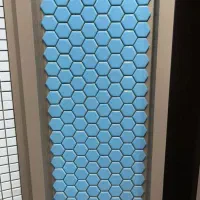 کاشی استخری پرسلانی توری وشیشه ای