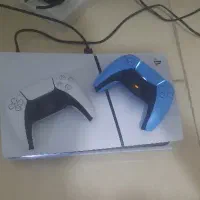 ps5 اسلیم دیجیتال کپی خور دو دسته در حد اکبند
